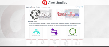 Alert Studios website image